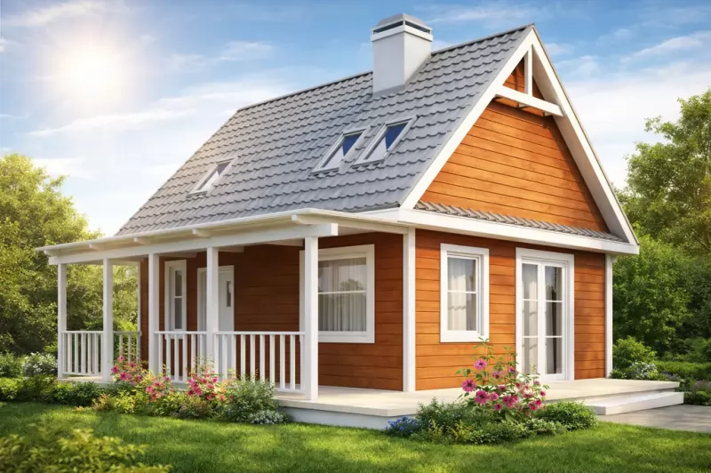 Ауравиктрикс — проект дома из SIP-панелей, «Строй Дом»